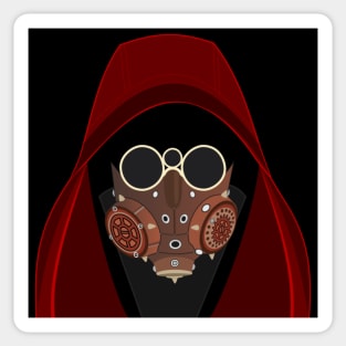 Steampunk Mask Sticker